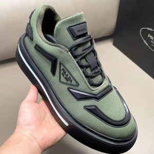 Replica Designer Prada Thick-Soled Solid Color All-Matched Casual Shoes
