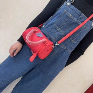Replica Designer Prada Women All-Match Cloud Fashion Solid Color Handbag