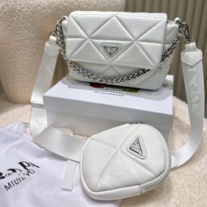 Replica Designer Prada Women Fashion Chain Armpit Handbag