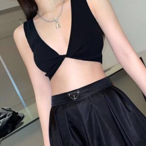 Replica Designer Prada Women Recycled Nylon Series Pleated Long Skirt