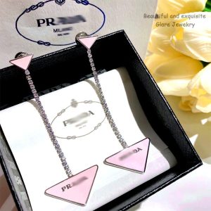 Replica Designer Prada Women Simple Long Geometric Earrings