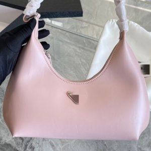 Replica Designer Prada Women Solid Color Underarm Bag