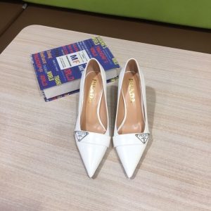 Replica Designer Prada Women Spring Stiletto Pointed Toe Shoes