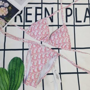 Replica Designer Replica Dior Design Swimwear Fashion Women D Letter Printing Bikini