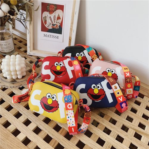 Replica Designer Replica Sesame Street Supreme Design Kids Diagonal Bag