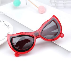Replica Designer Replica Spider Man Design Flow Cartoon Kids Boys And Girls Decorative Glasses Fashion Personality Baby Sunglasses