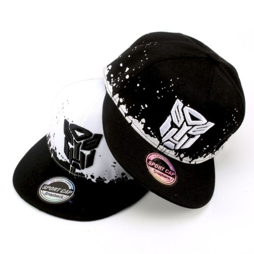 Replica Designer Replica TransformersDesign Inkjet Embroidery Kids Hats Boys And Girls Flat Brim Hip Hop Cap Baseball Cap