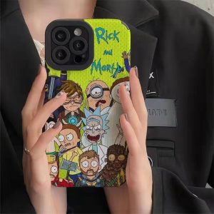 Replica Designer Rick And Morty Print Iphone12/13Promax Apple Phone Case