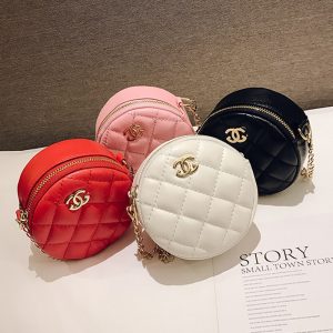 Replica Designer Round Chain Bag Fashion Kids Girls Messenger Cross Mini Bag Women