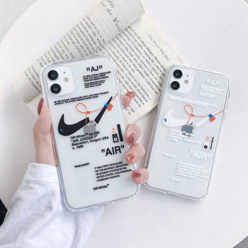 Replica Designer Simple Popular Icon Mobile Phone Case For Iphone 13Max/6S/8 Apple 7Plus Xr Air Cushion Soft Case