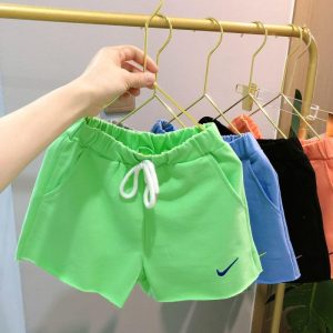 Replica Designer Summer Children'S Shorts Small And Medium Children'S Clothing Korean Middle Pants Boys And Girls Casual Shorts