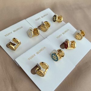 Replica Designer Tory Burch Buckle Earrings
