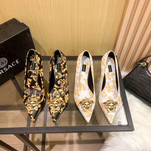 Replica Designer Versace Leopard High Heels