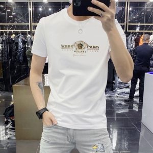 Replica Designer Versace Men'S Printed Short Sleeve T-Shirt