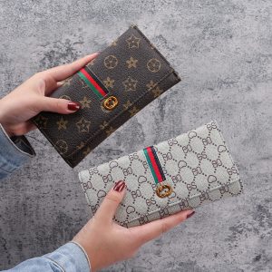 Replica Designer Women Basic Print Design PU Purse