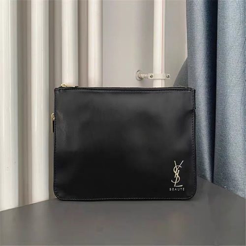 Replica Designer YSL Fashion Double Zipper Dual-Use Cosmetic Bag