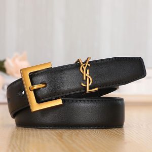 Replica Designer YSL Simple Belt