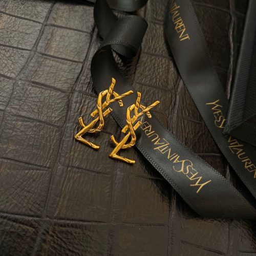 Replica Designer YSL Vintage Irregular Stud Earrings