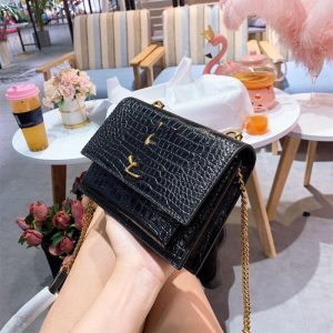 Replica Designer YSL Women All-Match Spring And Autumn Messenger Large-Capacity Small Square Bag