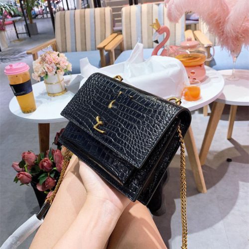 Replica Designer YSL Women All-Match Spring And Autumn Messenger Large-Capacity Small Square Bag