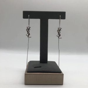 Replica Designer YSL Women Classic Letter Earrings
