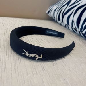 Replica Designer YSL Women Fashion Letter Pattern Simple Hairpin