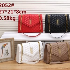 Replica Designer YSL Women Fashion Lingge Pattern All-Match Flap Envelope Bag