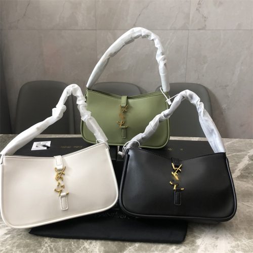 Replica Designer YSL Women Fashion Middle-Aged Baguette One-Shoulder Handbag