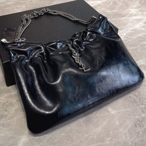 Replica Designer YSL Women Fashion Solid Color Classic One Shoulder Cloud Bag