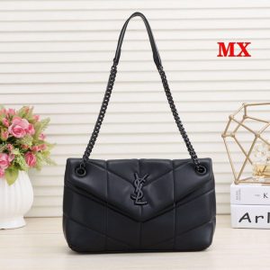 Replica Designer YSL Women Popular Black All-Match One-Shoulder Kelly Bag Bag