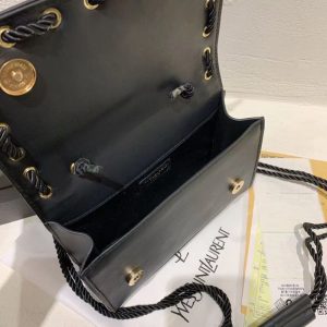 Replica Designer YSL Women Solid Color Temperament Small Square Messenger Bag