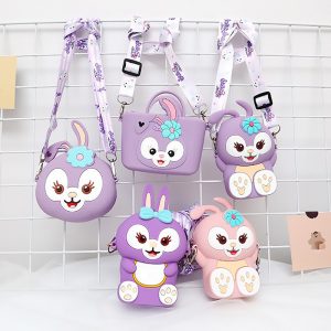 Replica Designer er Disney StellaLou Kids SiliconeCute Cartoon Messenger Bag Coin Purse