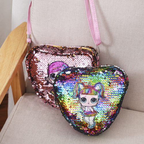 Replica Designer er L.O.L. Surprise Kids Heart Laser Shoulder Bag