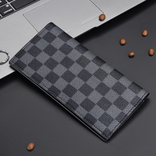 Replica Designer er LV Men Fashion Check Multi-Card Wallet