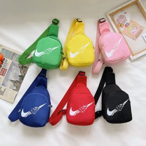 Replica Designer er NIKE kids Bags Fashion Casual Boys Girls Letter Printing Chest Bag