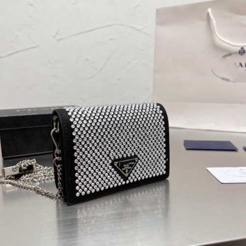 Replica Designer er Prada Women Fashion Imitation Diamond Retro Casual Bag