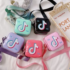 Replica Designer er TikTok Kids Coin Purse Small Square Messenger Bag