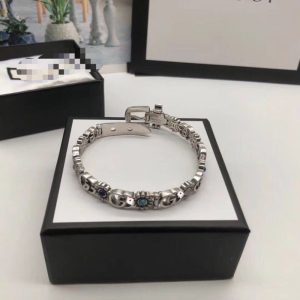 Replica Designer gucci G Letter Silver Daisy Watch Bracelet