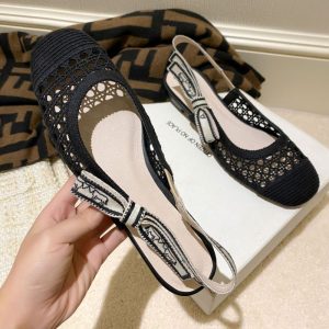 Replica Dior Women Fashion Hollow Sandals