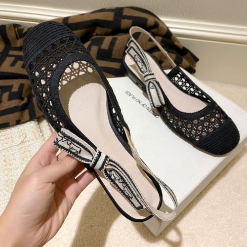 Replica Dior Women Fashion Hollow Sandals