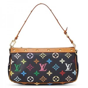 Replica Louis Vuitton Accessories Pochette Monogram Multicolore M92648 BLV594 For Sale