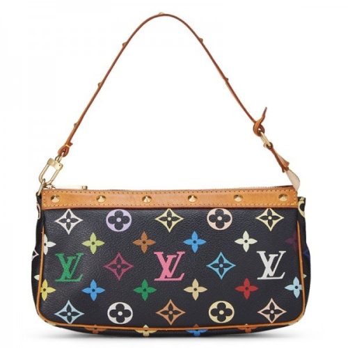 Replica Louis Vuitton Accessories Pochette Monogram Multicolore M92648 BLV594 For Sale
