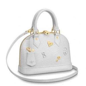 Replica Louis Vuitton Alma BB Bag Love Lock M52885 BLV218 For Sale