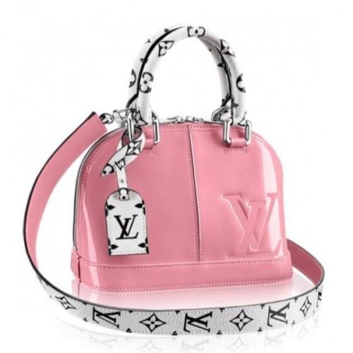 Replica Louis Vuitton Alma BB Bag Patent Leather M54704 BLV666 For Sale