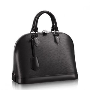 Replica Louis Vuitton Alma PM Bag In Black Epi Leather M40302 BLV198 For Sale