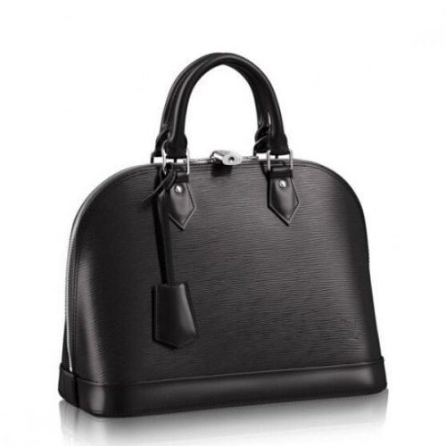 Replica Louis Vuitton Alma PM Bag In Black Epi Leather M40302 BLV198 For Sale