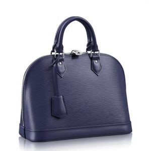 Replica Louis Vuitton Alma PM Bag In Indigo Epi Leather M40620 BLV199 For Sale