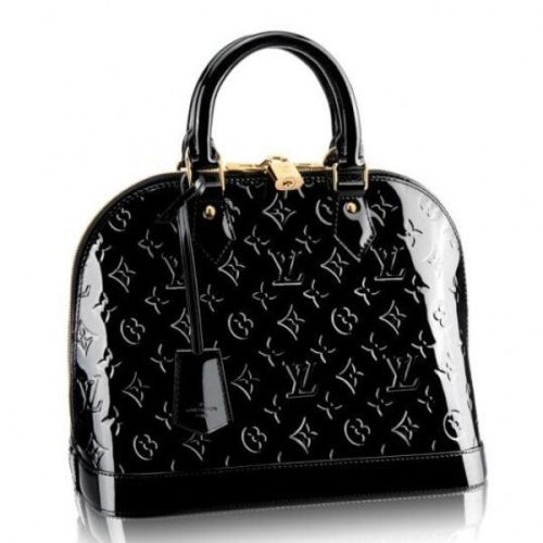 Replica Louis Vuitton Alma PM Bag Monogram Vernis M90185 BLV611 For Sale