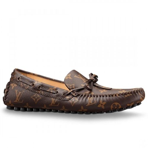 Replica Louis Vuitton Arizona Moccasin In Monogram Canvas For Sale