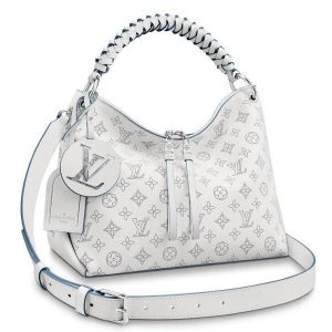 Replica Louis Vuitton Beaubourg Hobo MM Mahina Leather M56201 BLV242 For Sale